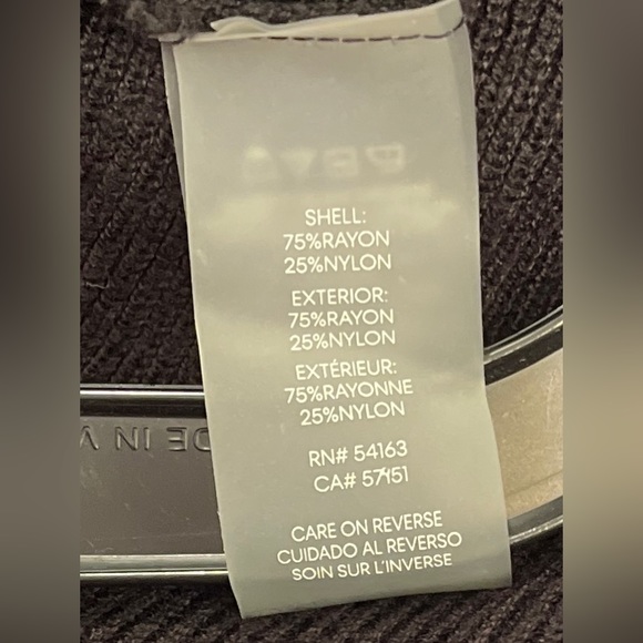 Sexy formfitting Calvin Klein black dress size large - Picture 8 of 12